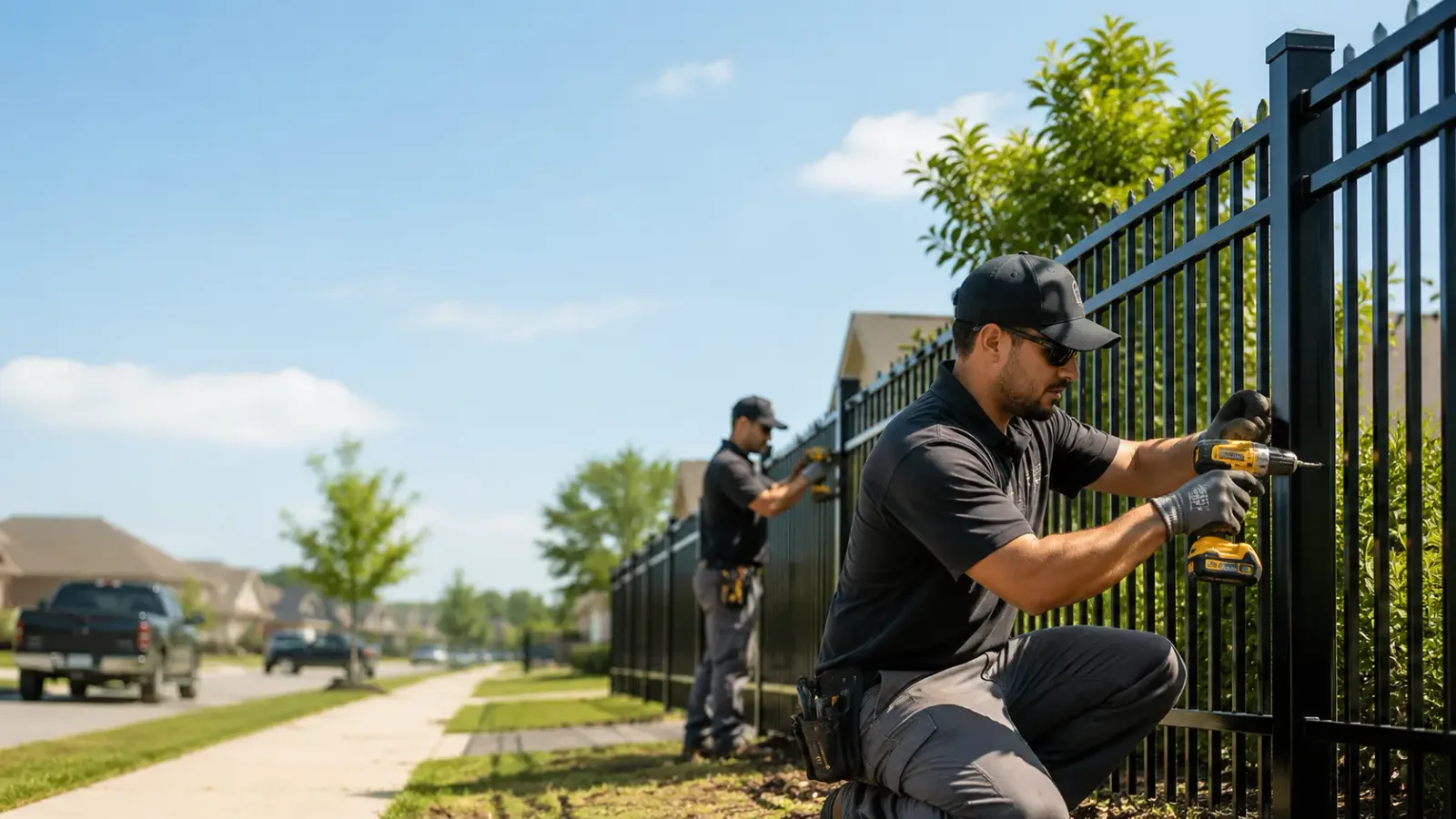 Metal Fence Installation in Dorchester Center, MA